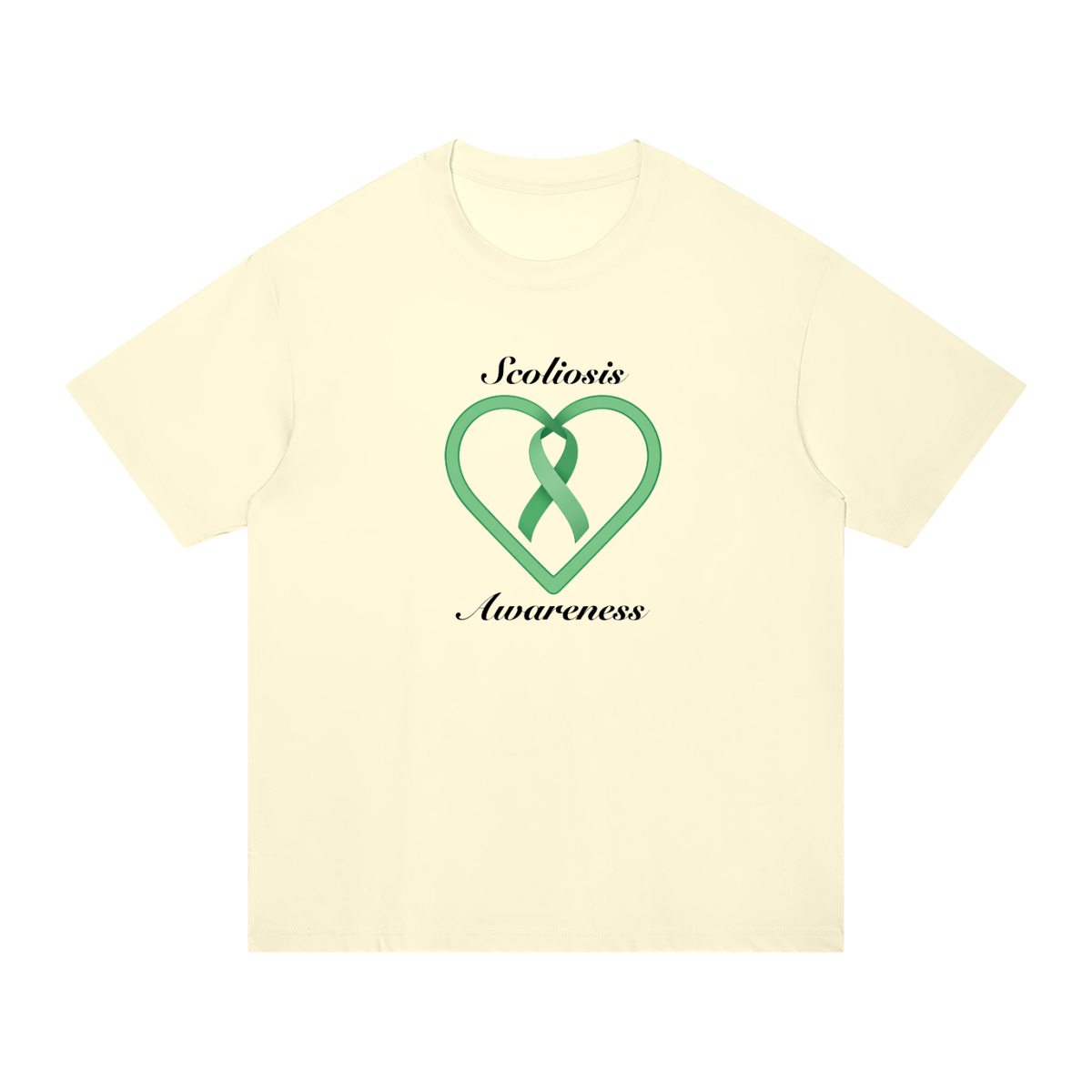 Scoliosis Ribbon oversized top with wing back design
