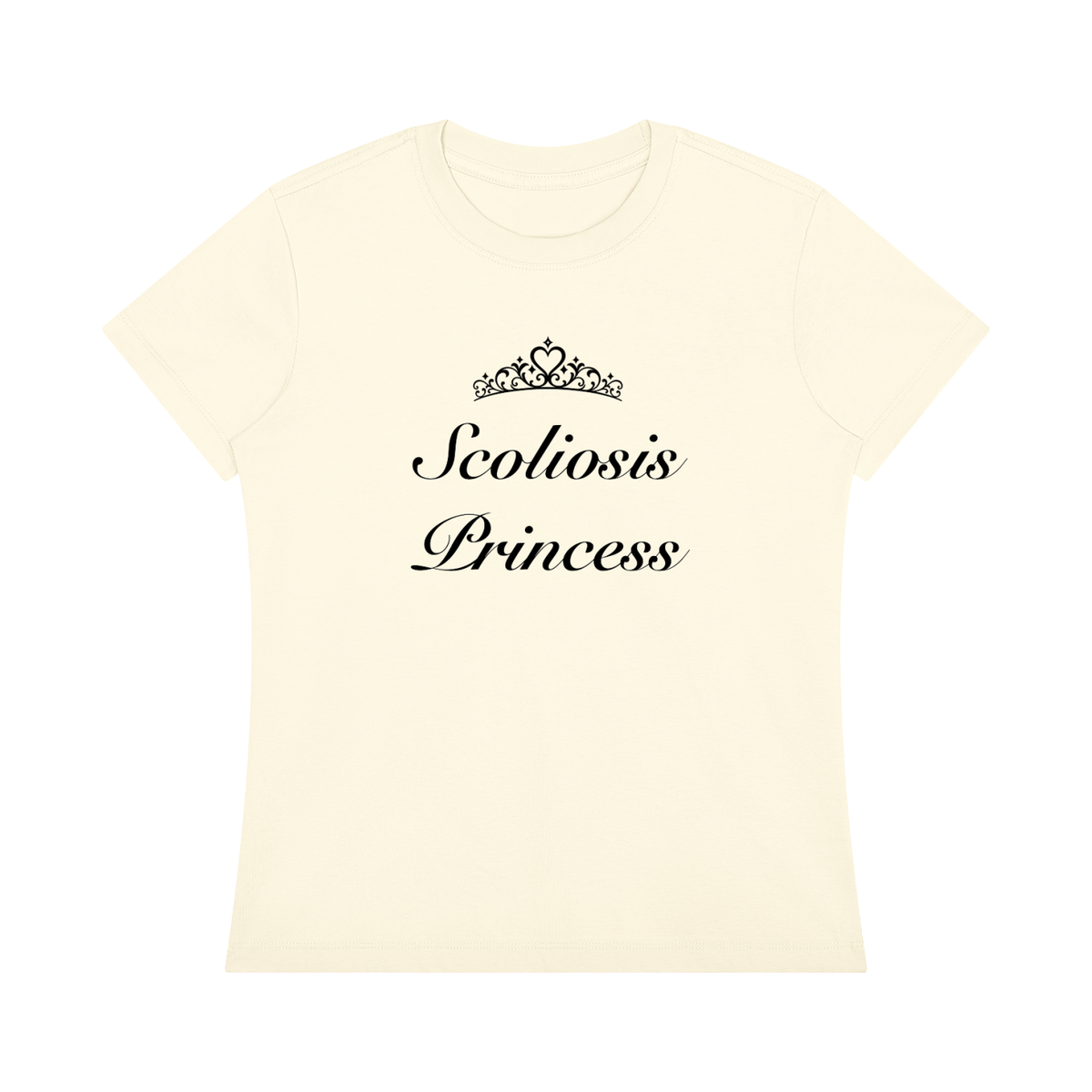 'Scoliosis Princess' tee
