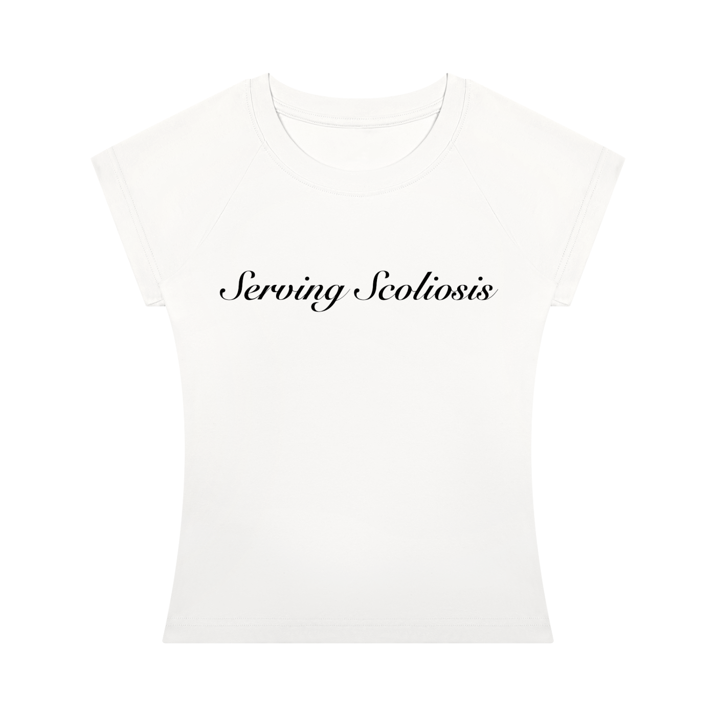'Serving Scoliosis' baby tee
