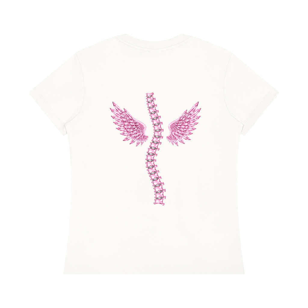 VERTEBABE back printed tee
