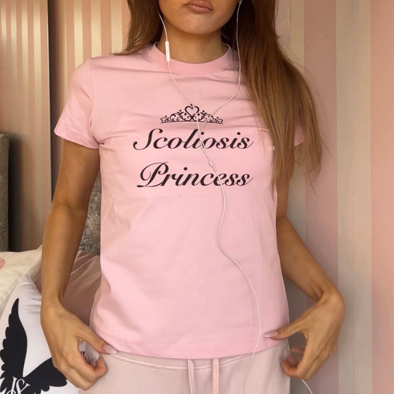 'Scoliosis Princess' tee