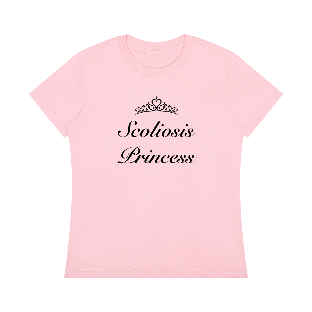 'Scoliosis Princess' tee