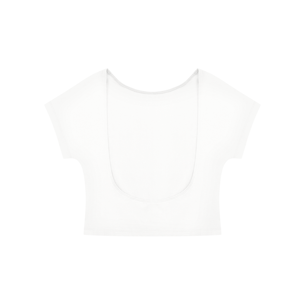 'Fused and Fabulous' open back top
