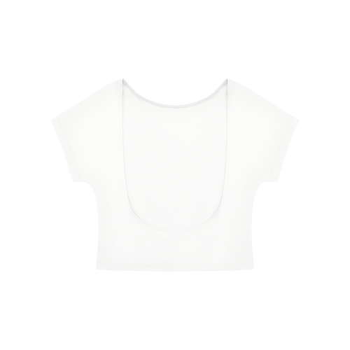 'Fused and Fabulous' open back top