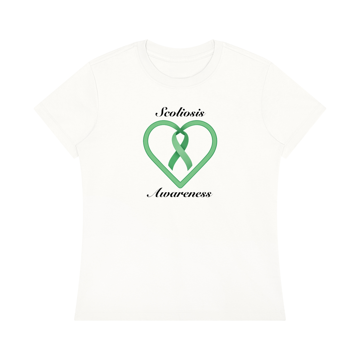 Scoliosis heart with back design