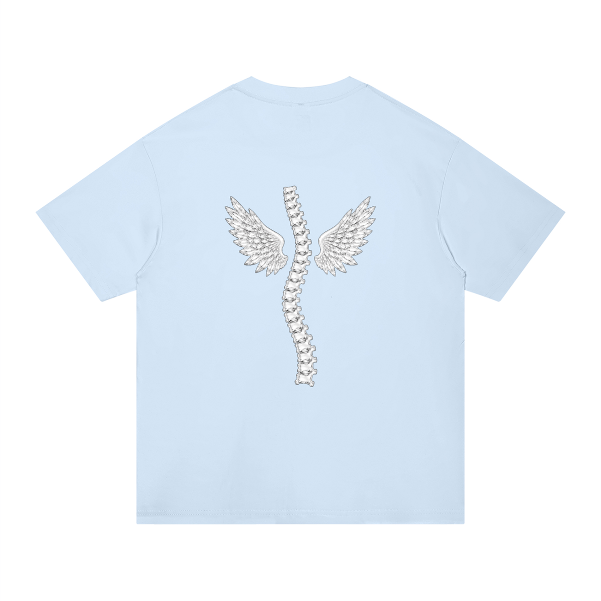 Scoliosis Ribbon oversized top with wing back design