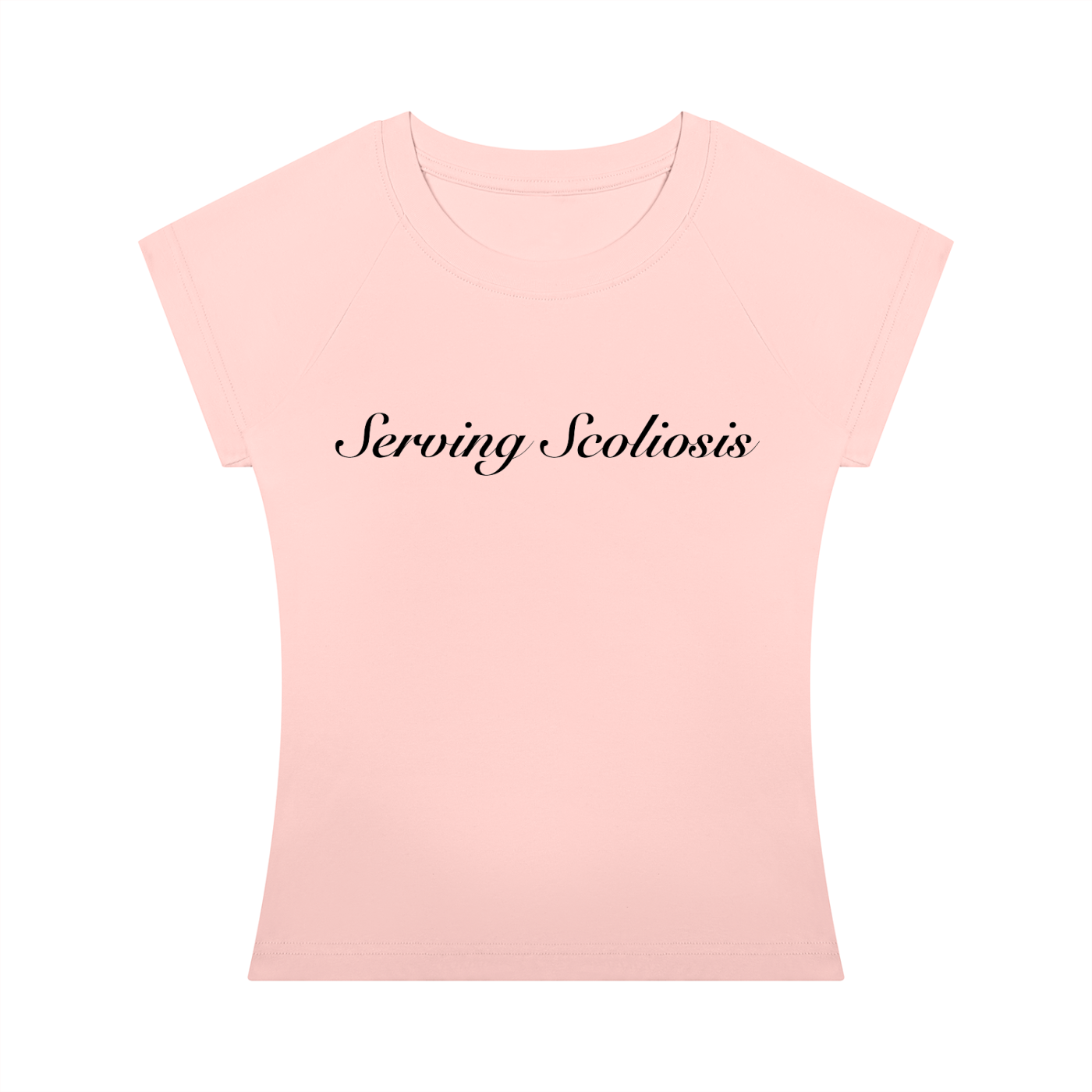 'Serving Scoliosis' baby tee