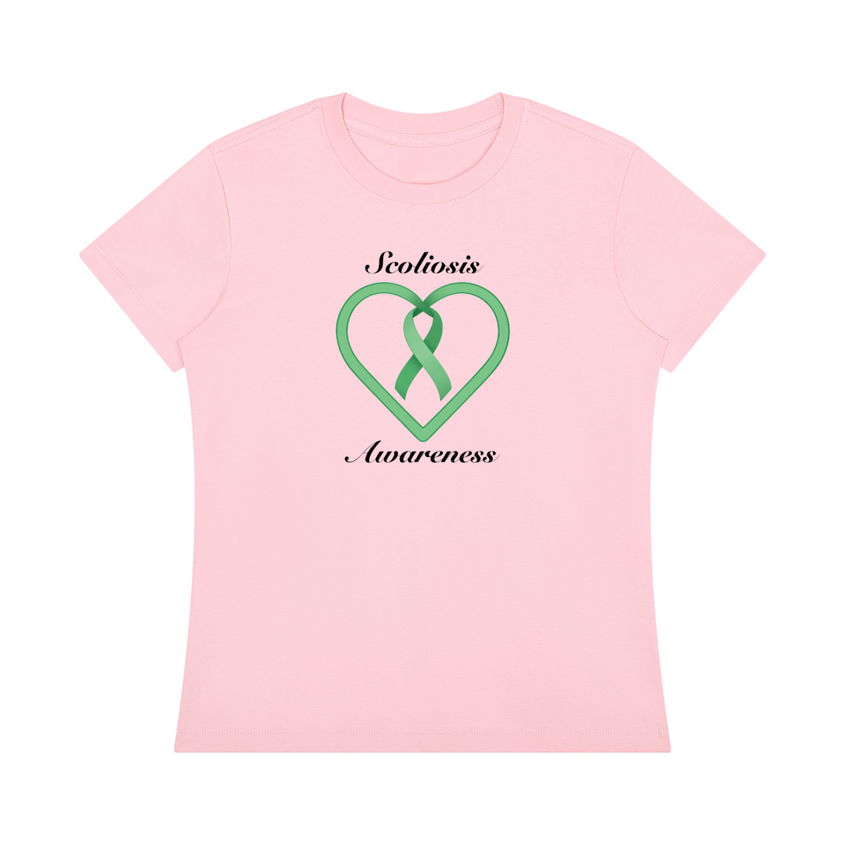 Scoliosis heart with back design