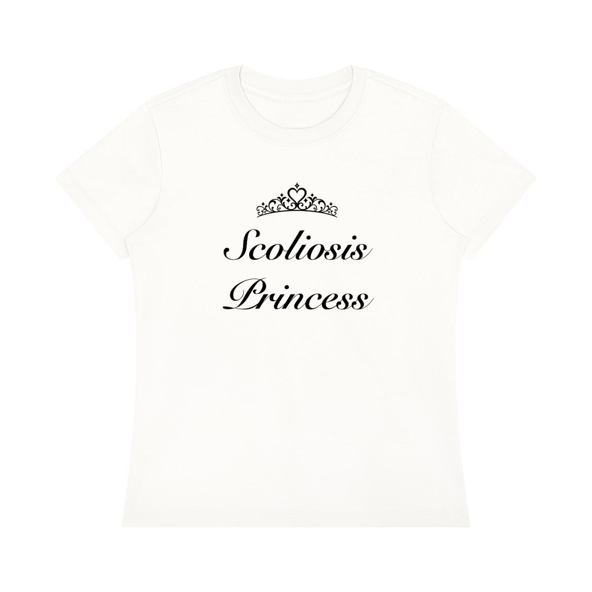 'Scoliosis Princess' tee
