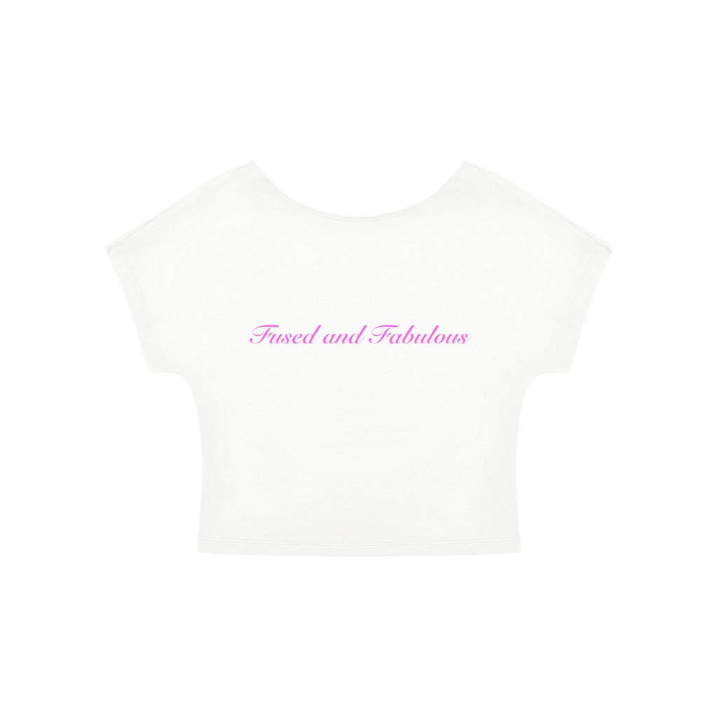 'Fused and Fabulous' open back top