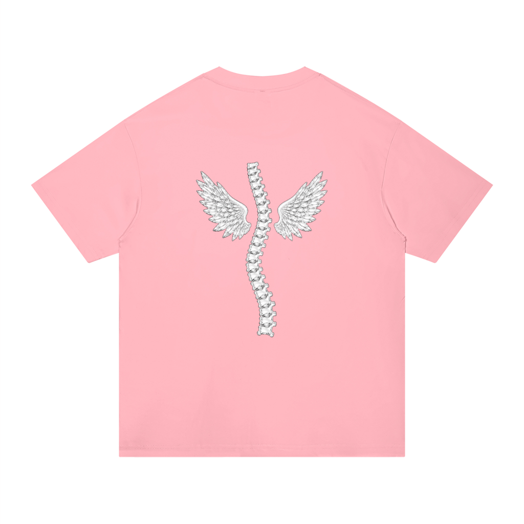 Scoliosis Ribbon oversized top with wing back design