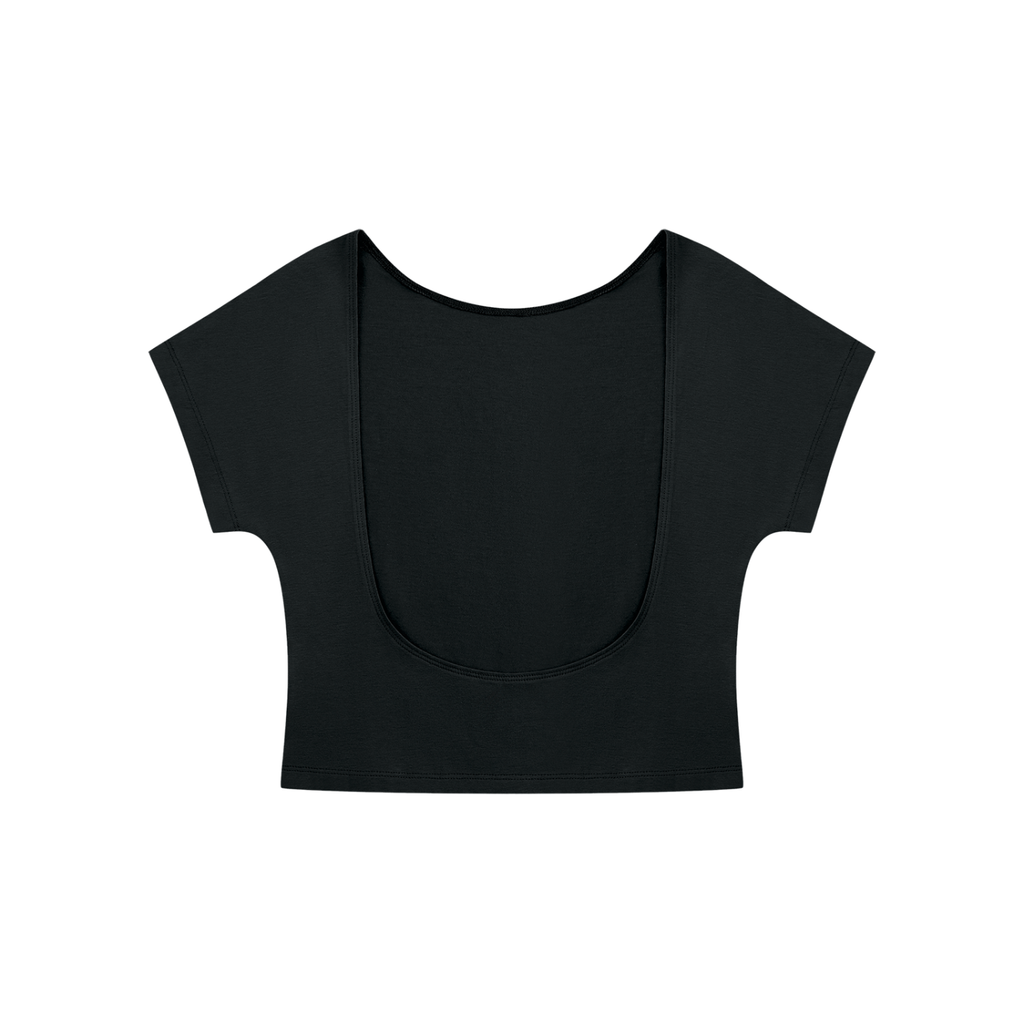 'Fused and Fabulous' open back top