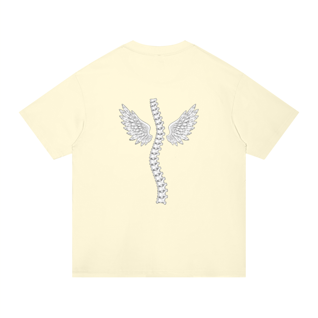 Scoliosis Ribbon oversized top with wing back design