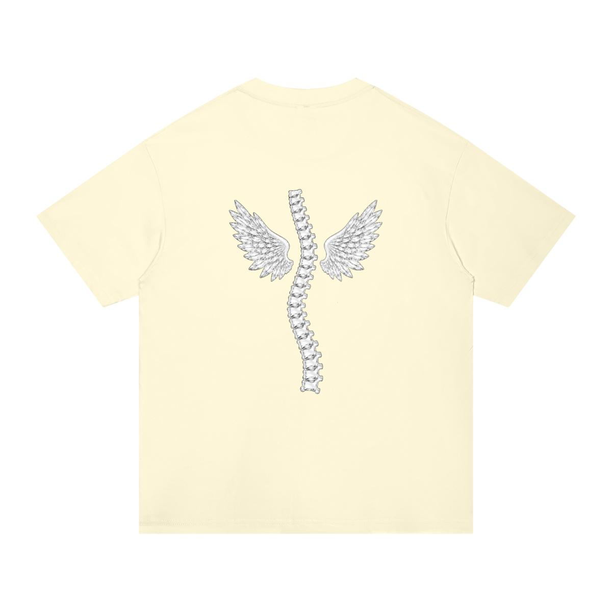 Scoliosis Ribbon oversized top with wing back design