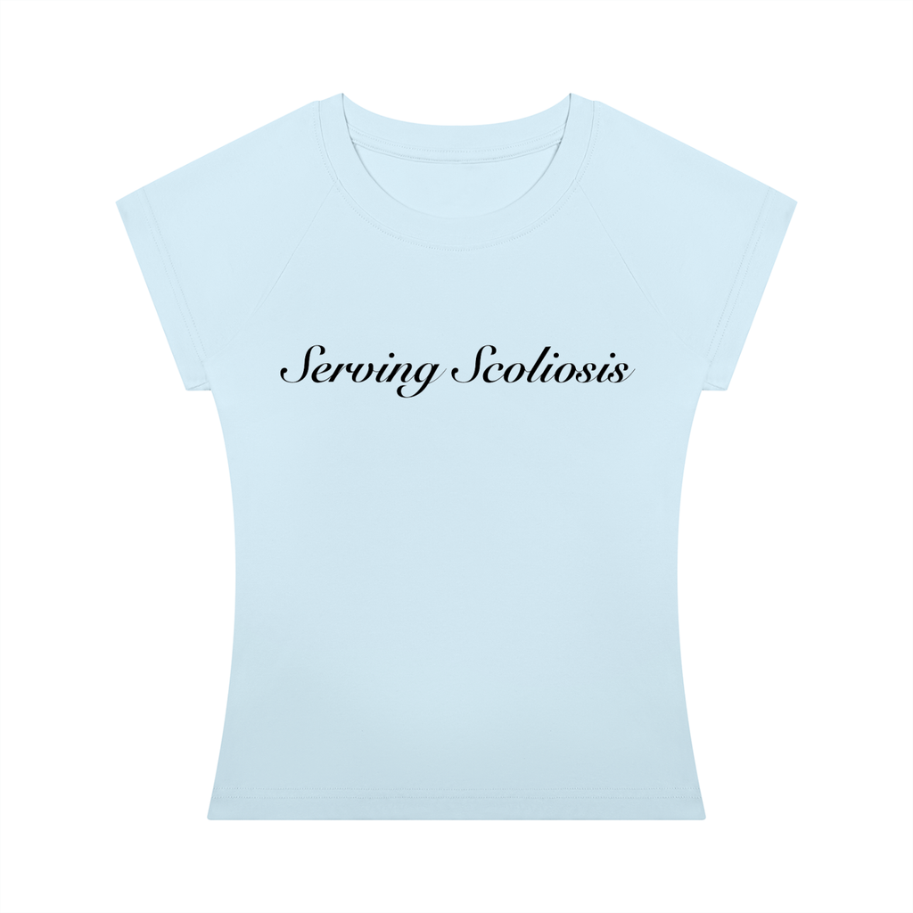 'Serving Scoliosis' baby tee