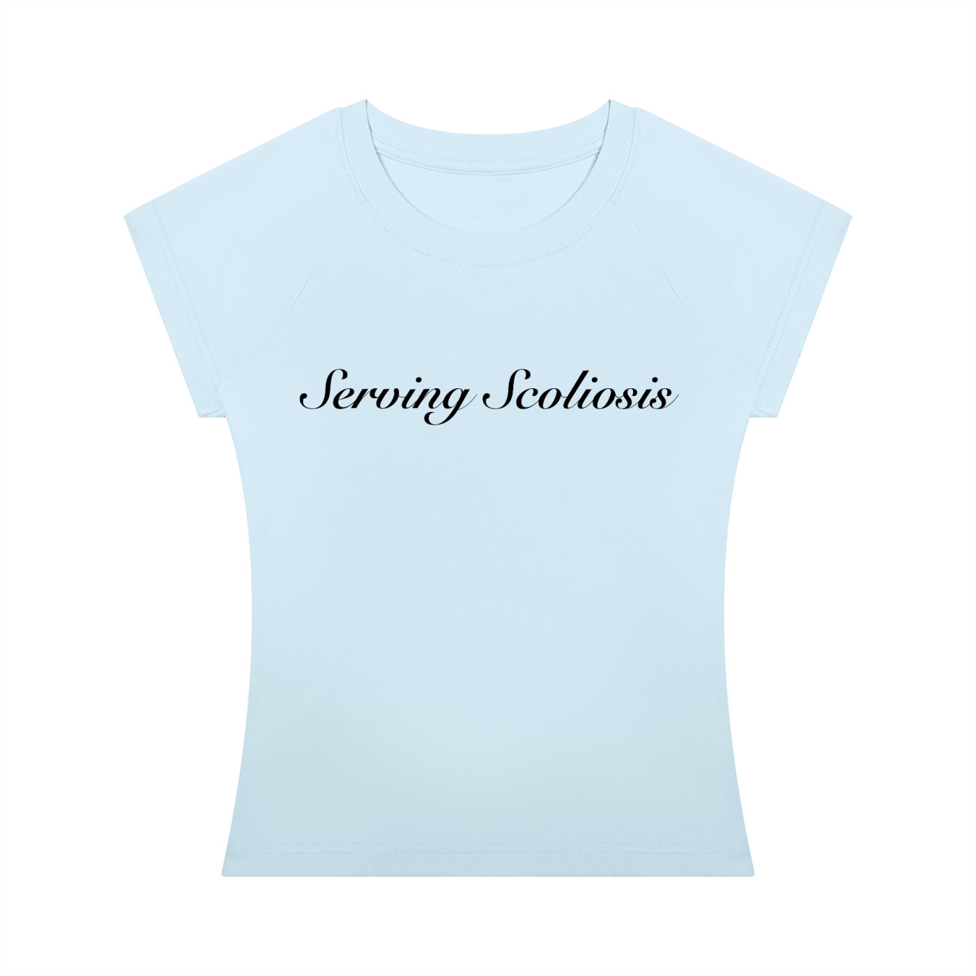'Serving Scoliosis' baby tee