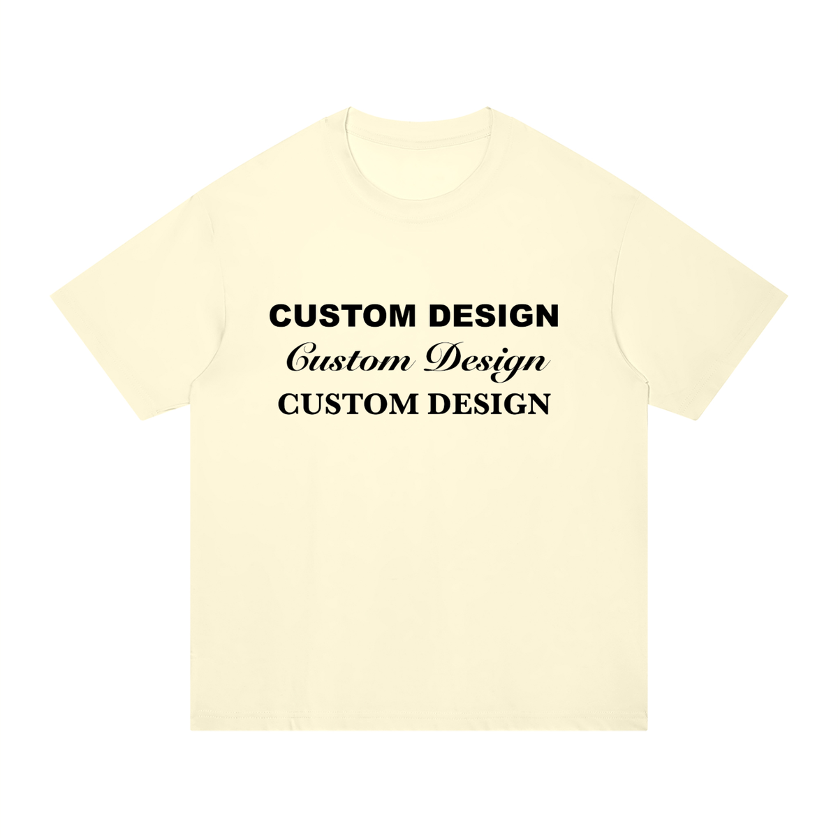 DESIGN YOUR OWN oversized tee