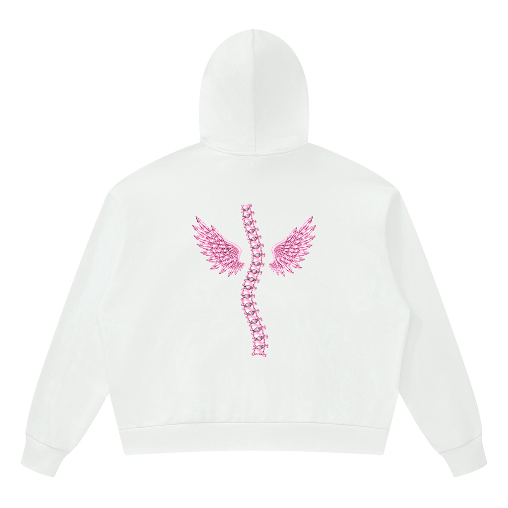 VERTEBABE spine back of hoodie