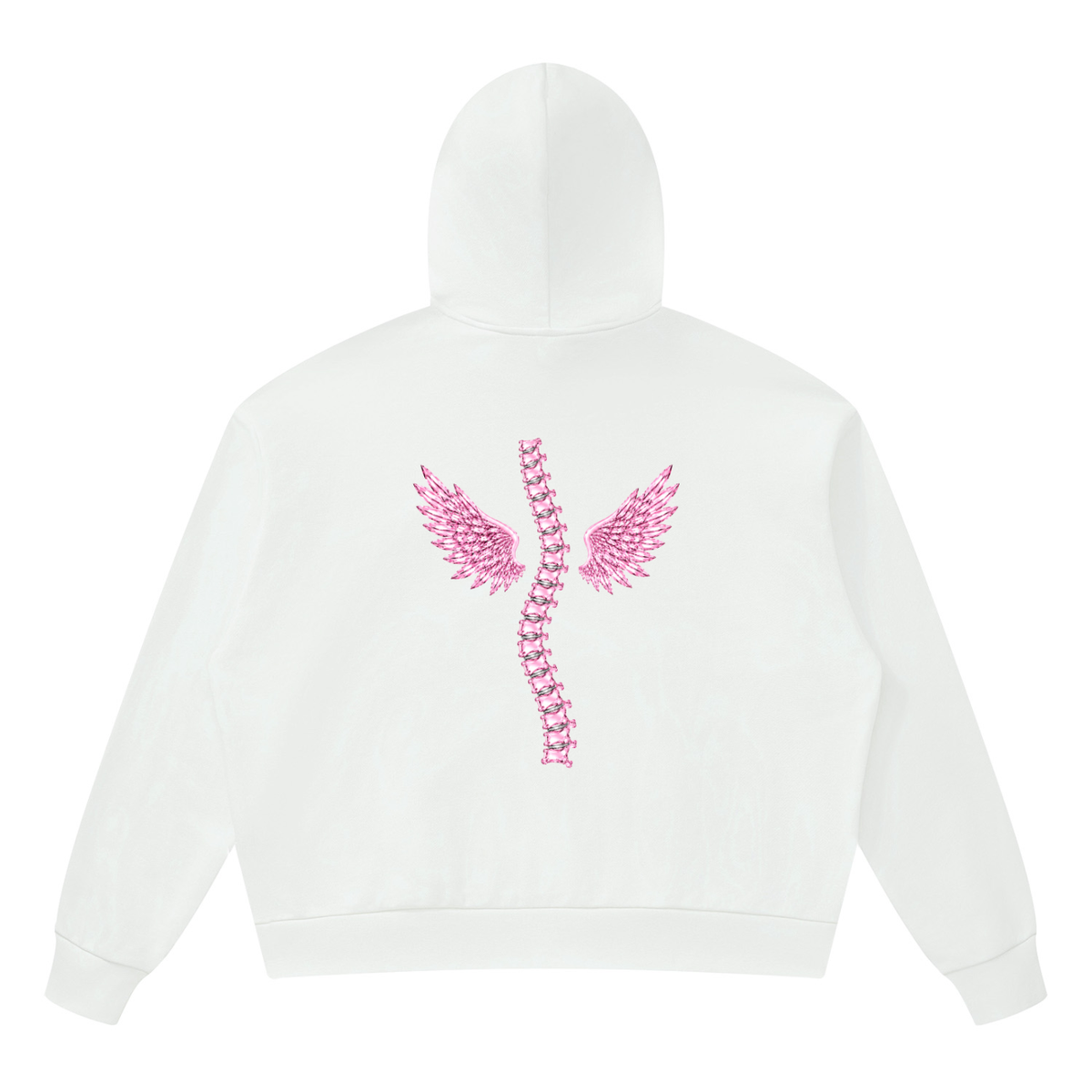 VERTEBABE spine back of hoodie
